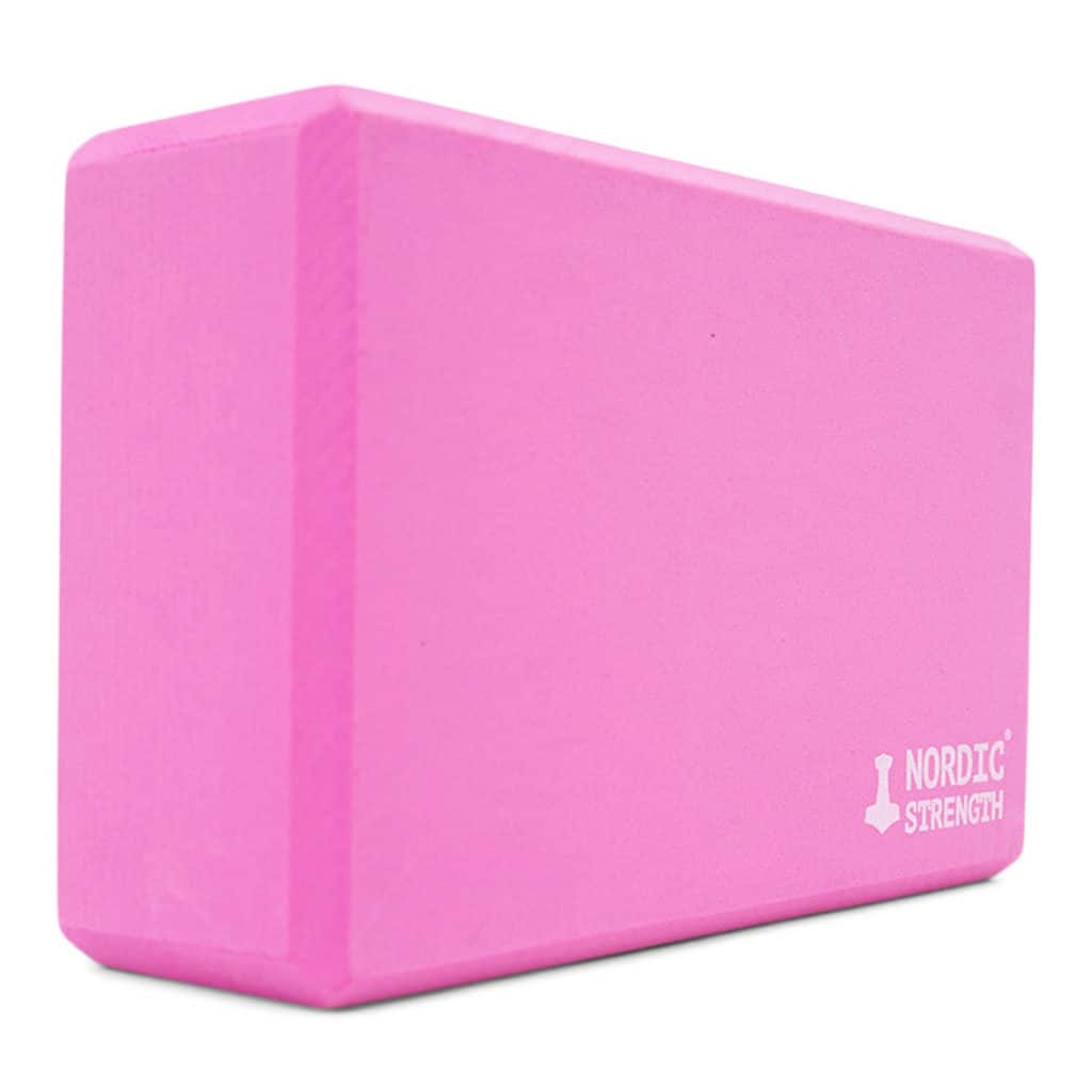 Nordic Strength Yogablok i pink